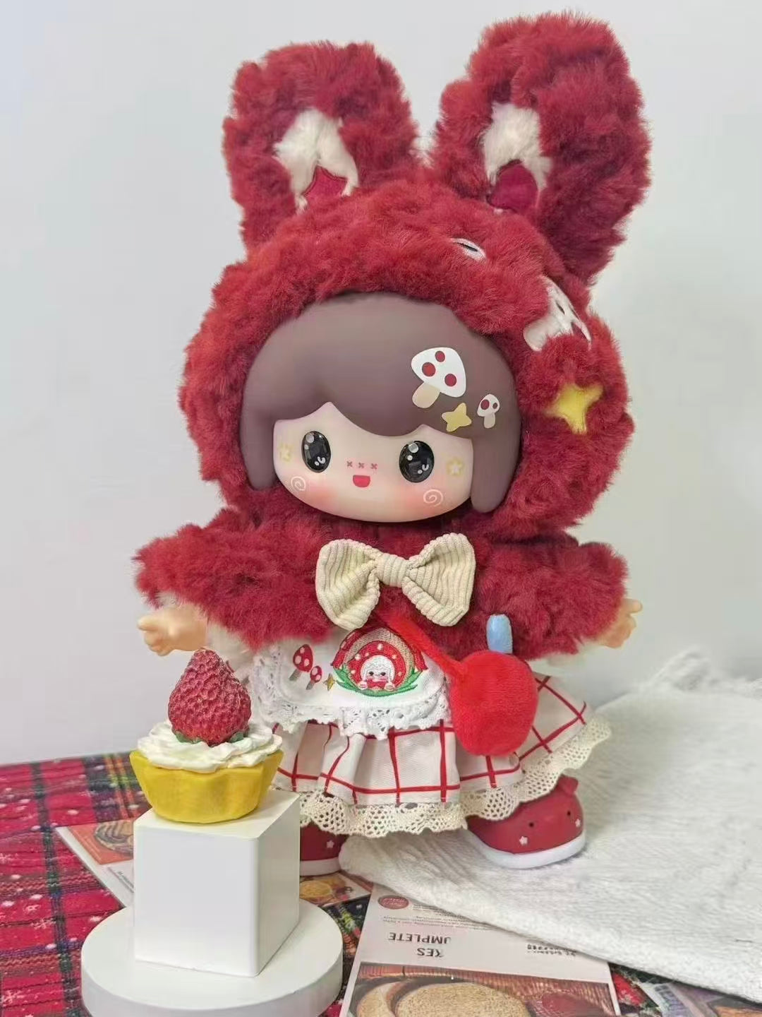 DouBao and UU Joint Plush 400%- Wolf Grandma and Little Red Riding Hood