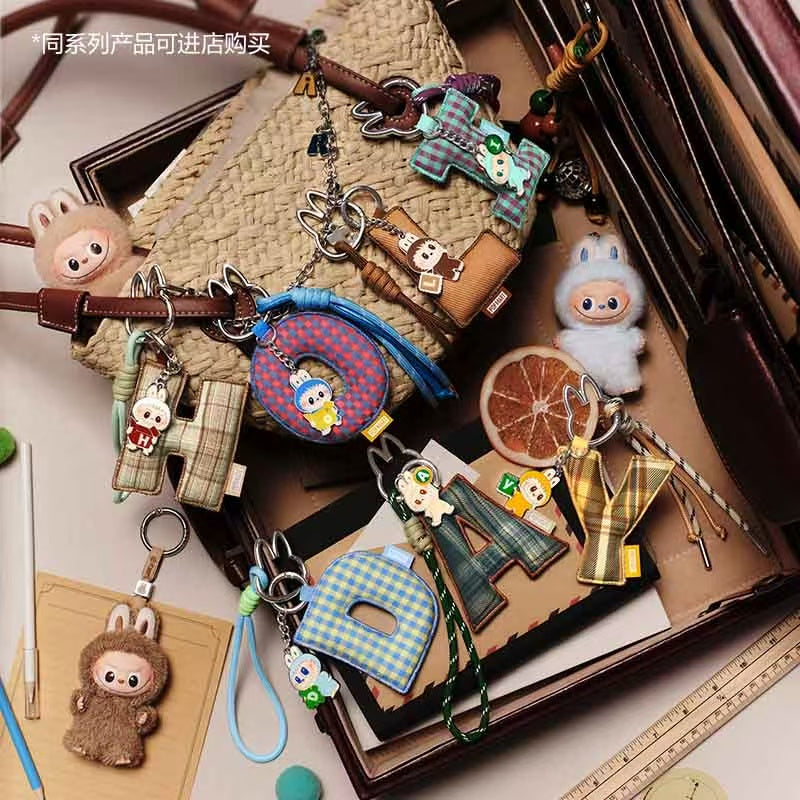 THE MONSTERS LABUBU Pin For Love Series - Letter Pendant Blind Box（A-M and N-Z）