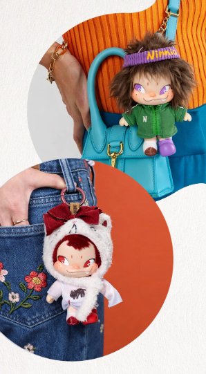 NINNIC Free-Style Plush Keychain