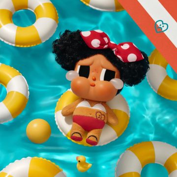 CRYBABY Vacation Mode On Series-Vinyl Plush Pendant（Confirm the style）