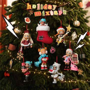 Lil Peach Riot Holiday Mixtape Series Figures