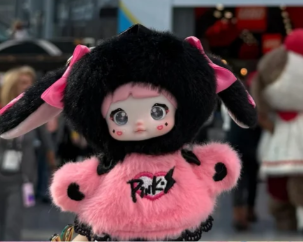 Nommi Pink Positive Energy Plush Keychain Blind Box (Pre-order)