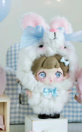 Mikuku Twin Fluffy Bunnies（Will be shipped in 3 days）