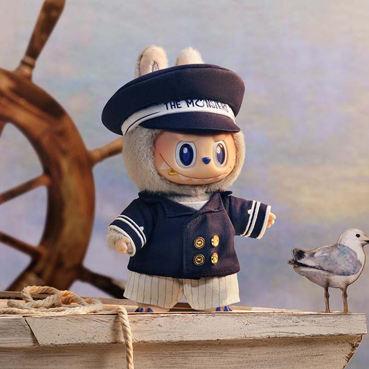 POP MART The Monsters De Vliegende LABUBU Series Captain Vinyl Plush Hanging Card（pre order）