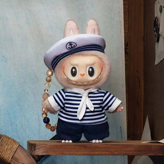 POP MART The Monsters De Vliegende LABUBU Series Sailor Vinyl Plush Hanging Card（pre order）