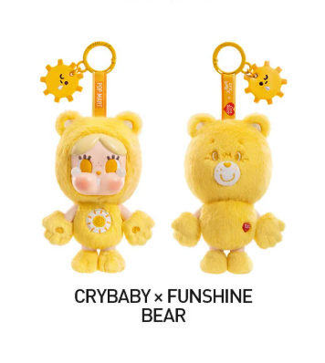 CRYBABY x Care Bears Serles - Vinyl Plush Pendant Blind Box（pre order）