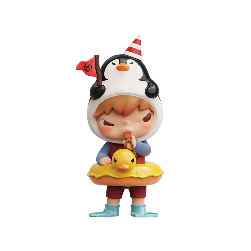 Hirono Penguin Lifeguard Figurine Hanging Card (pre order)