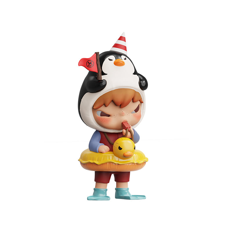 Hirono Penguin Lifeguard Figurine Hanging Card (pre order)