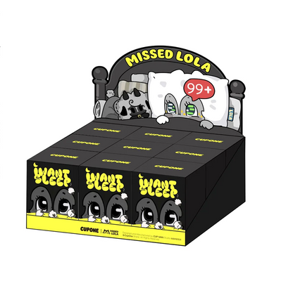 Cupman · MissedLola From Today, I’ll Sleep Early Series Blind Box （pre order）