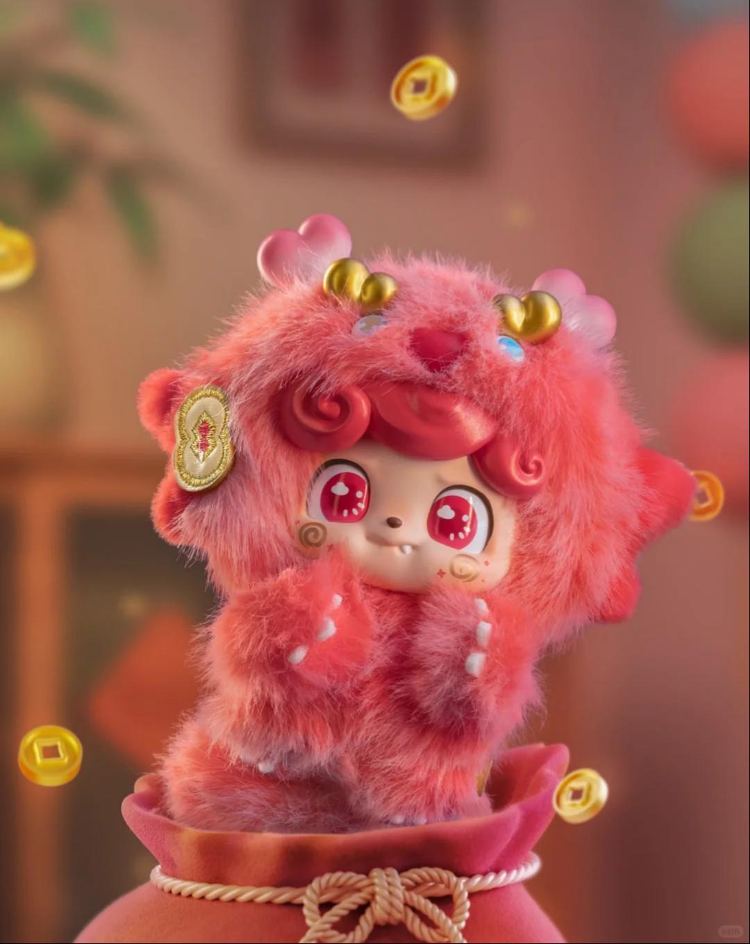 Q.kid good fortune series pvc plush blind box