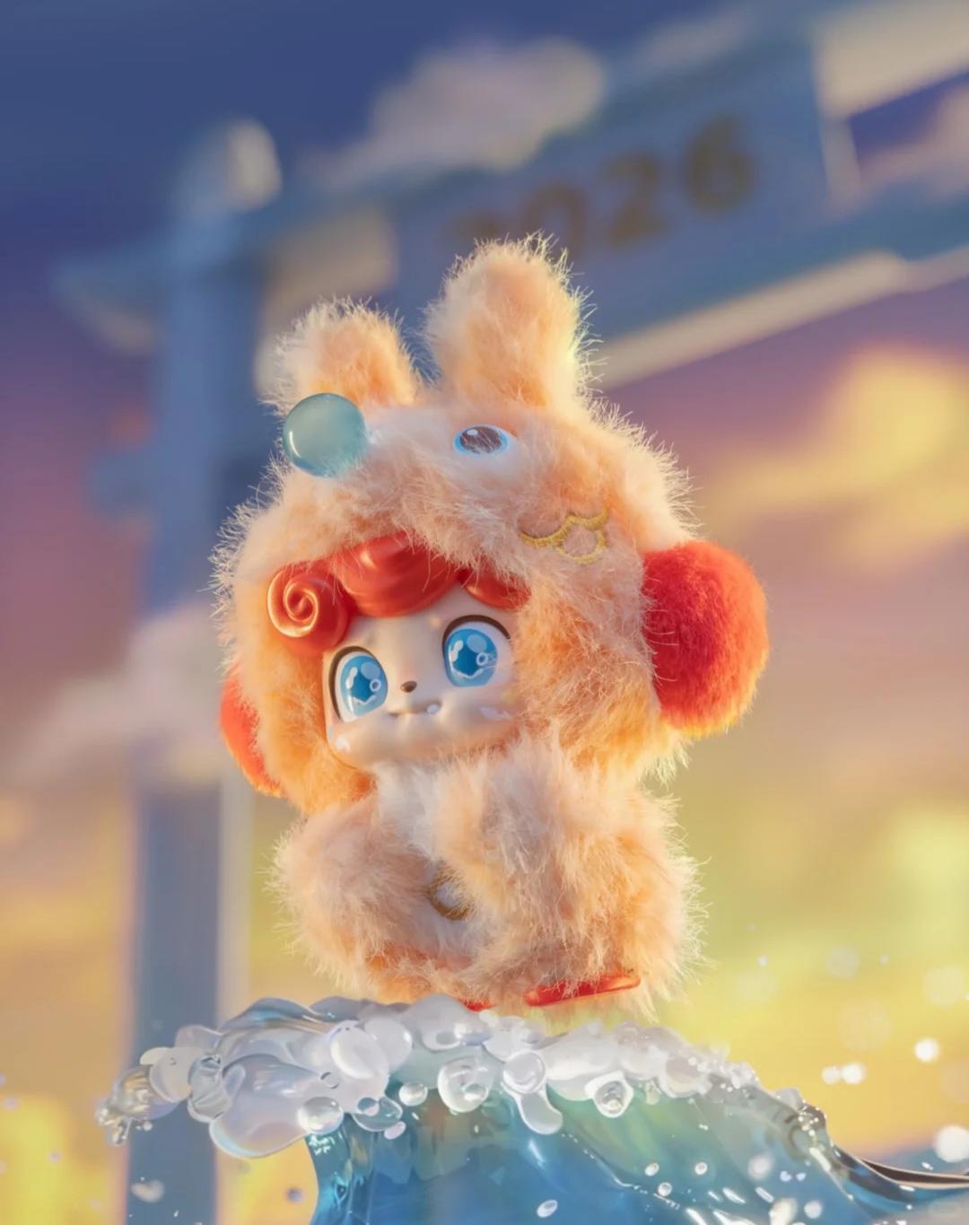 Q.kid good fortune series pvc plush blind box