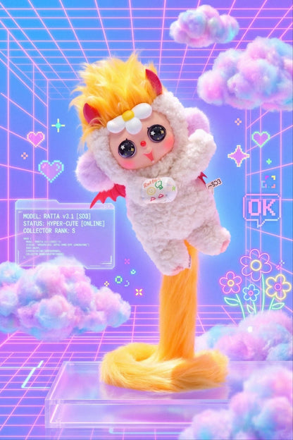 Borderless Vinyl Plish Doll