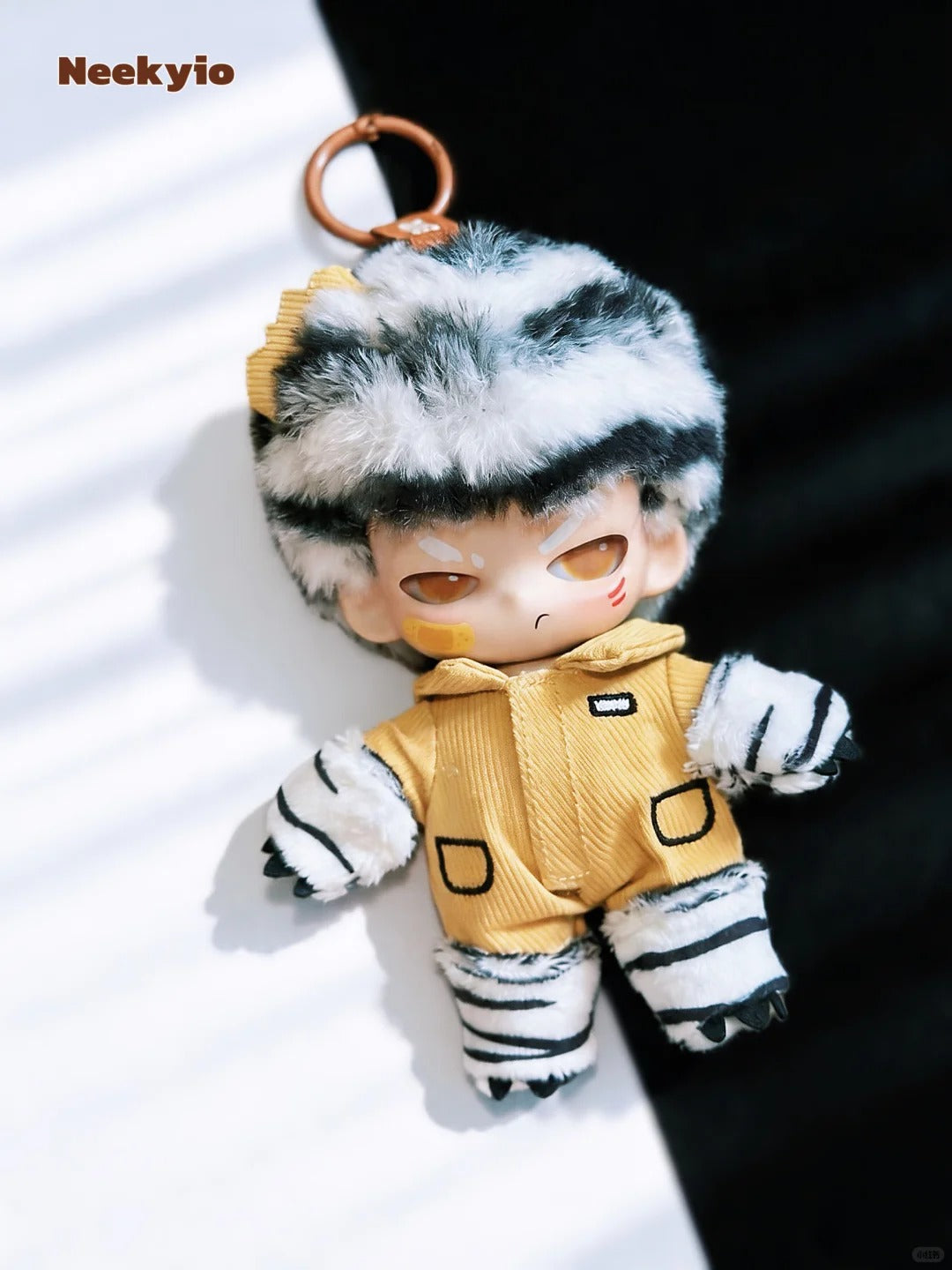 Neekyio Silent Beasts Series Plush Keychain Blind Box