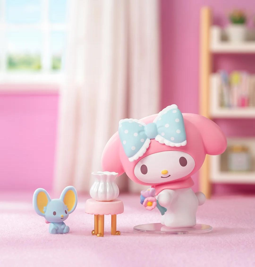 sanrio characters cozy time pvc