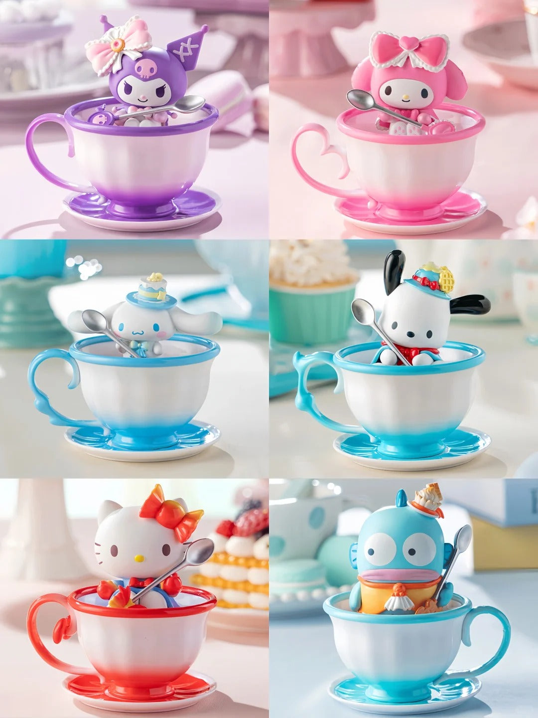 Sanrio characters Teacup Elf Series Figures