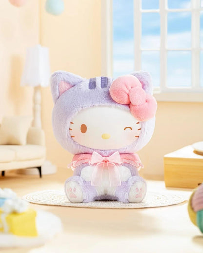 Sanrio characters play with kittens series plush pendant