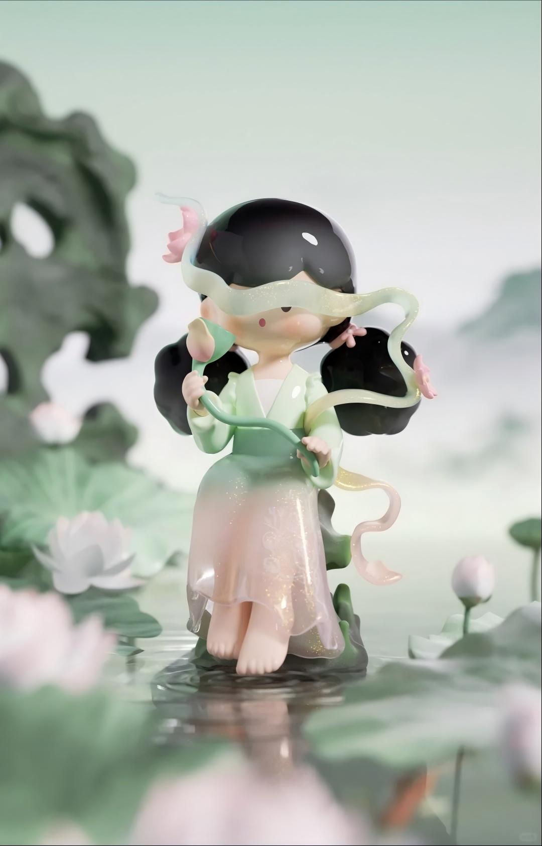 SuzhouSilk Museum X Molinta-Dream Vault Series Figures Blind Box