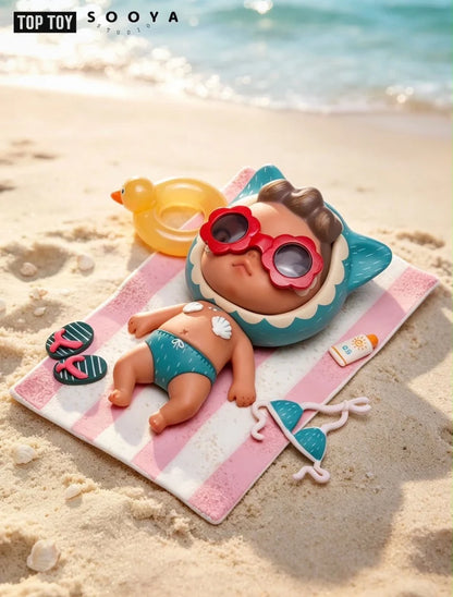 Sooya Beach Holiday Ban Figure Pop‑up Limited Blind Box(Pre Order）
