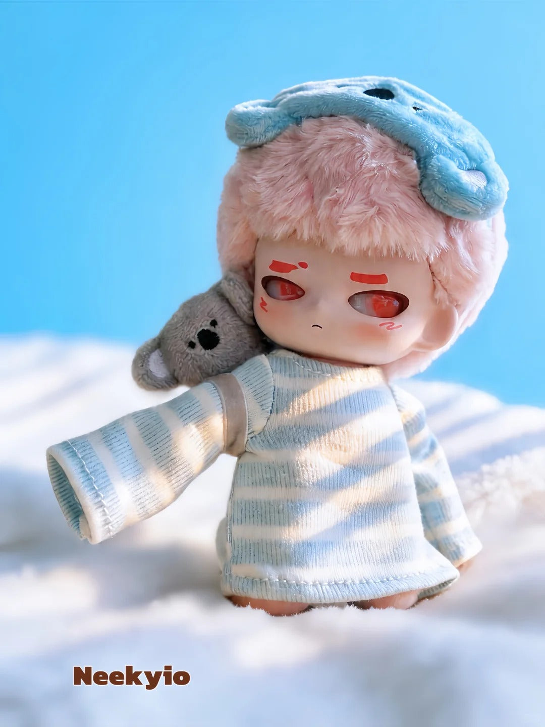 Neekyio Silent Beasts Series Plush Keychain Blind Box