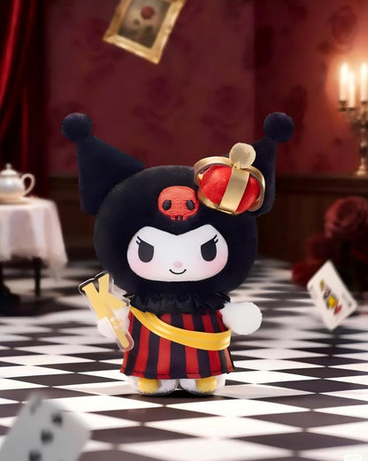 KUROMI Poker Kingdom Series Plush Pendant
