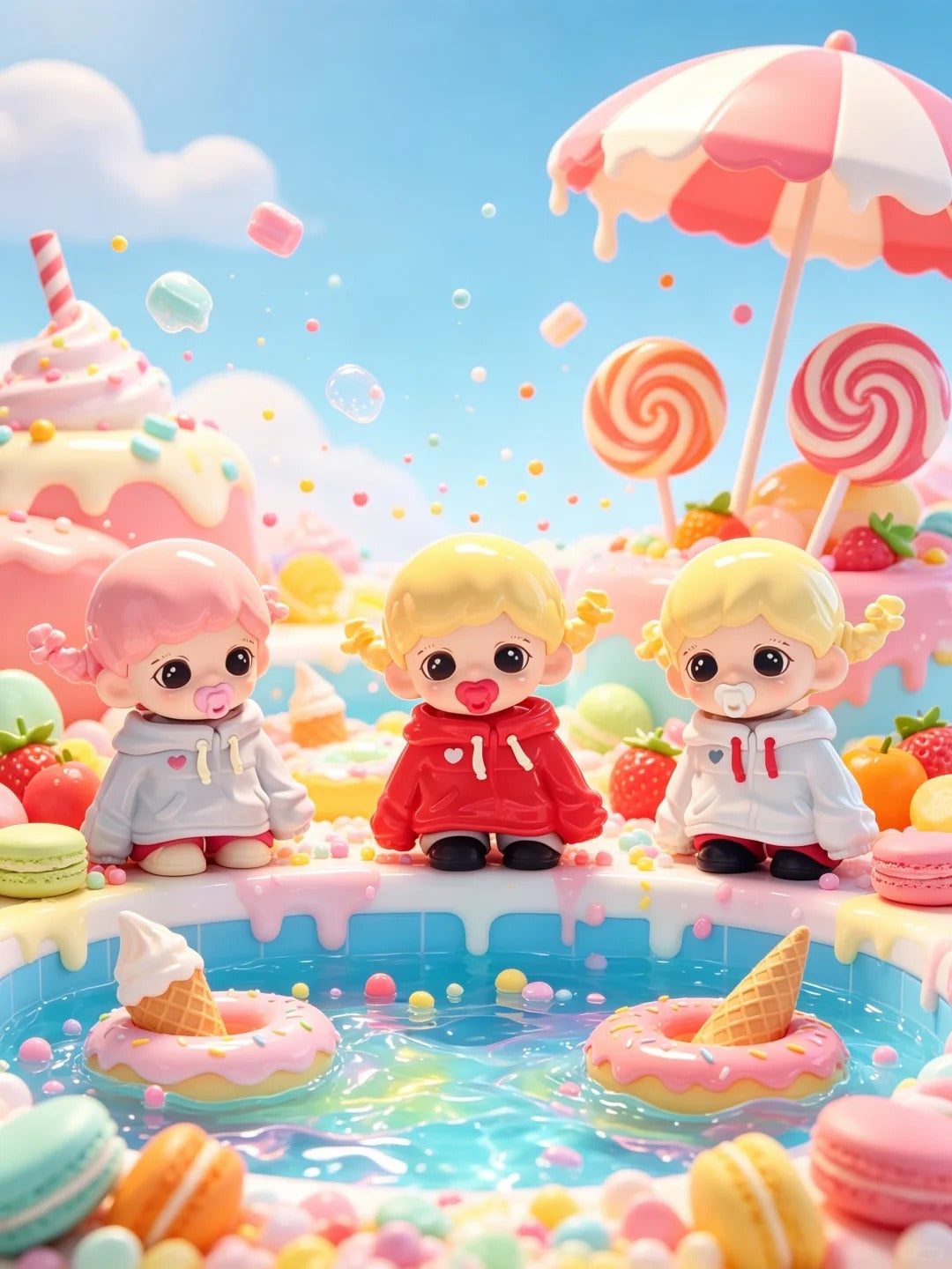 ZORAA Candy  Playtime Mini Serise Figures