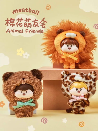 Meatball Cute  Friends Animal Series-Plush Pendant