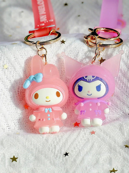 Sanrio Raincoat Series Keychain