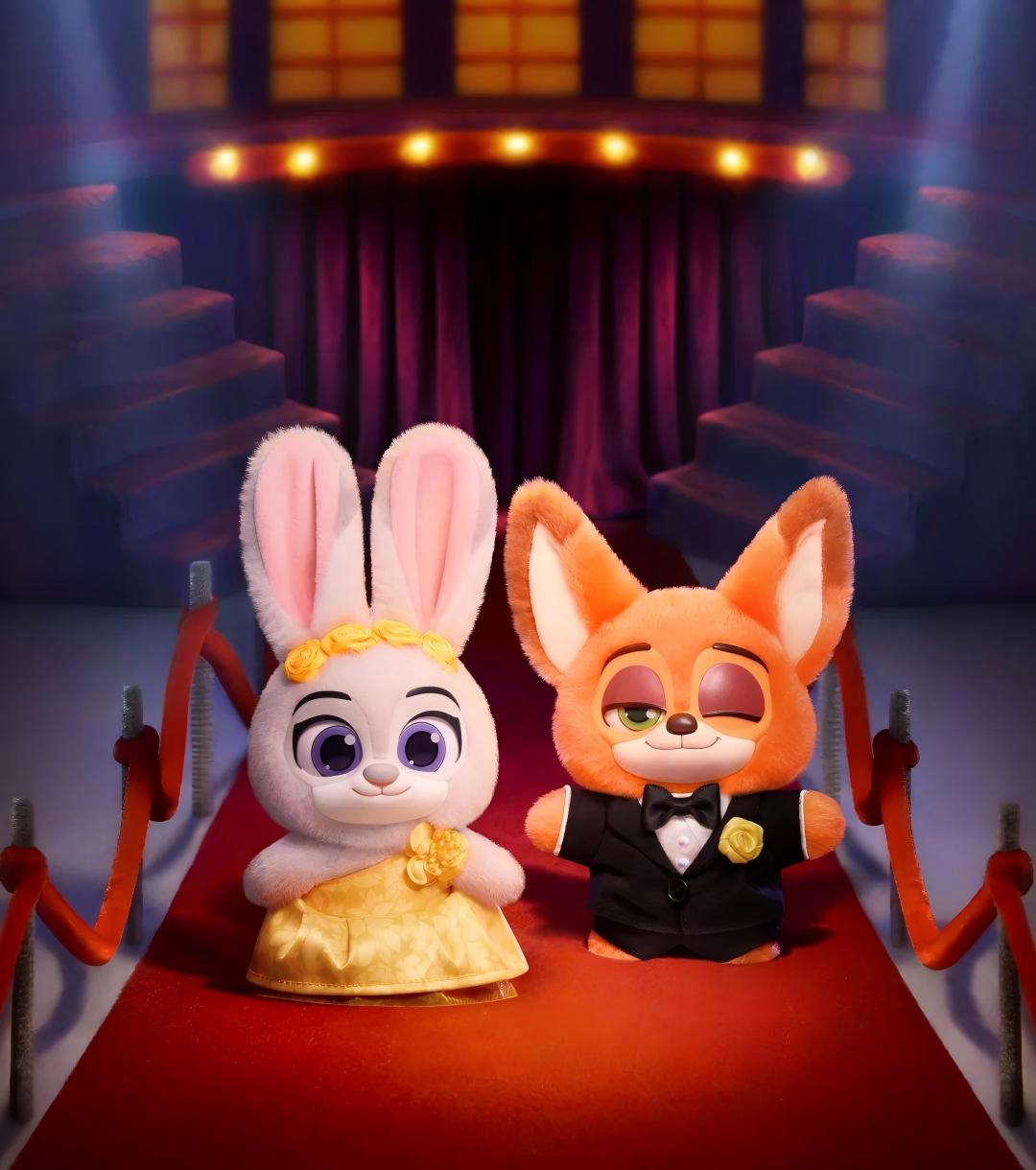 Zootopia Ace Duo Series Plush Pendant