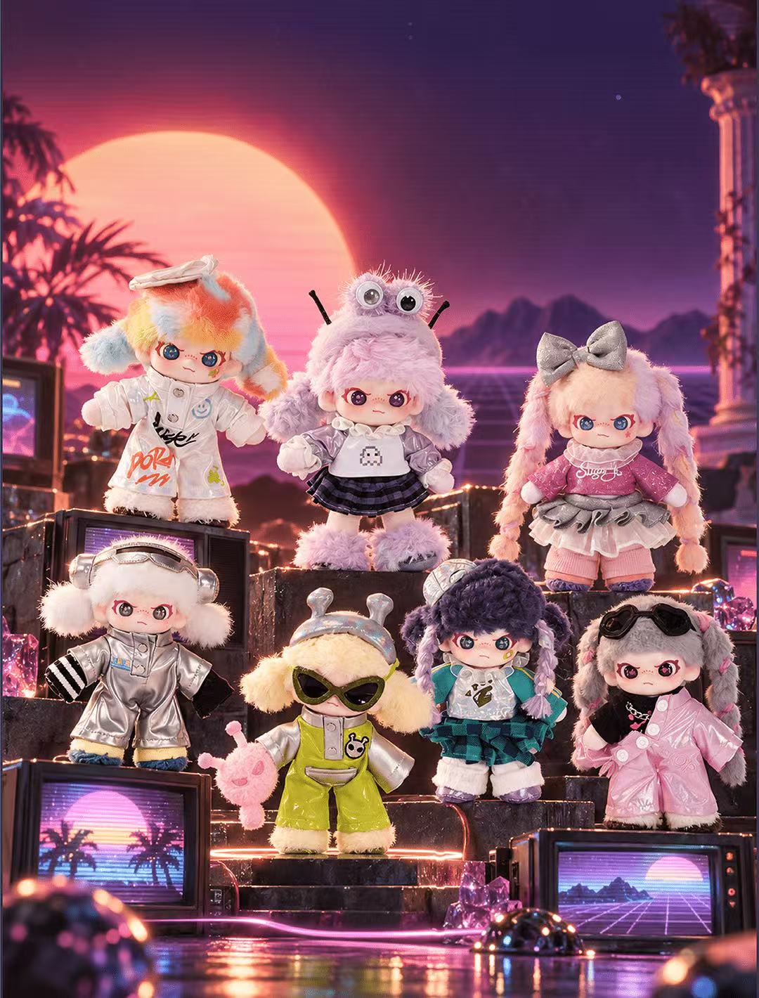 DORA Alley Strangers Series Plush Blind Box