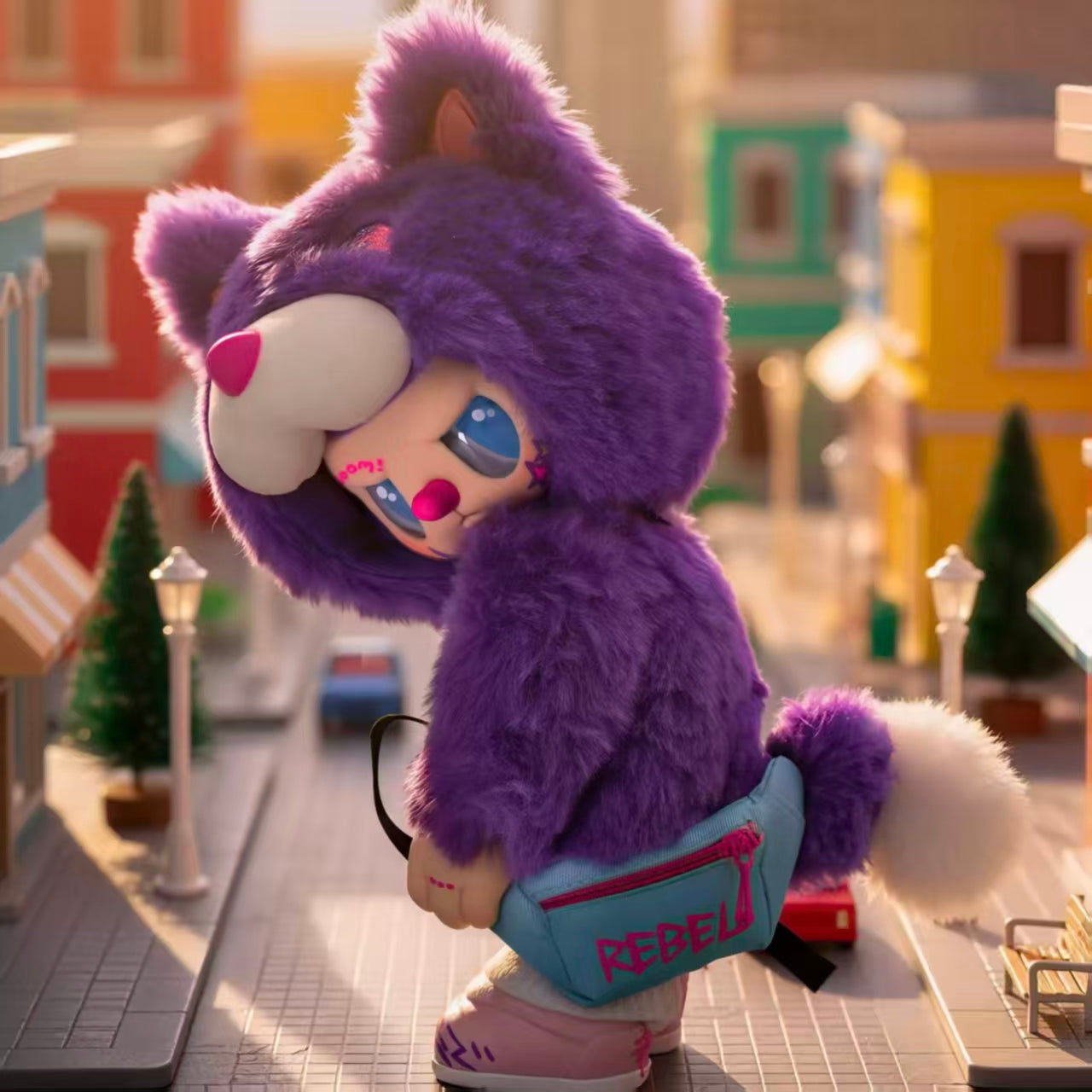 REBEL BEAR Find A Bag Series Vinyl Plush Blind Box