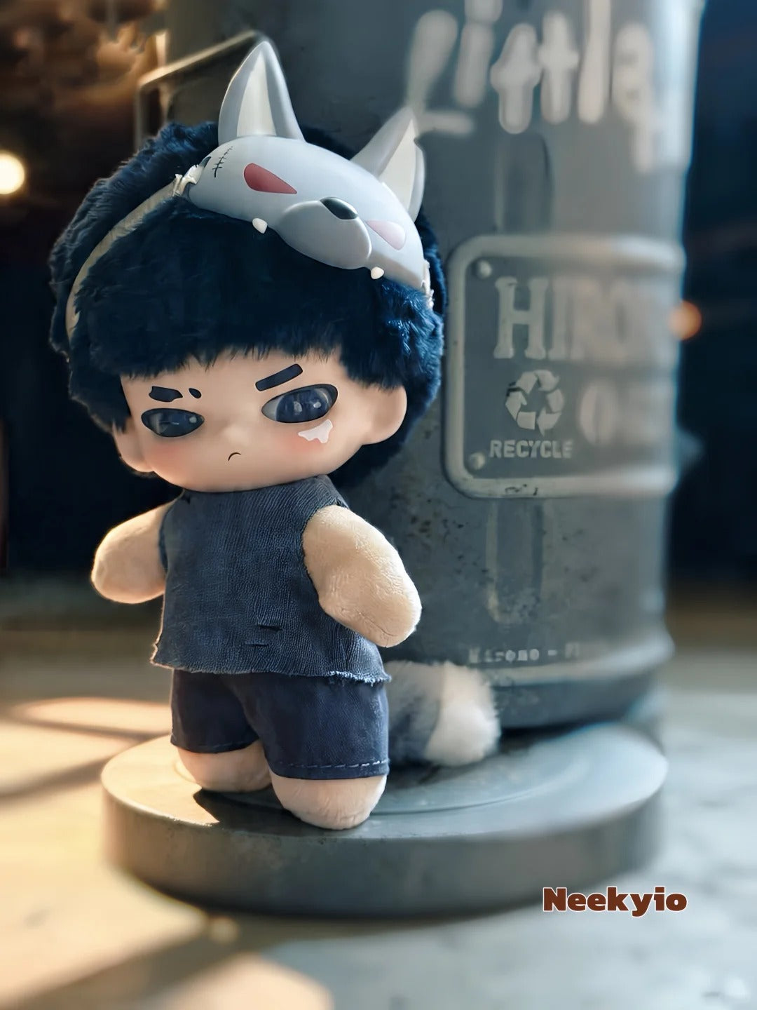 Neekyio Silent Beasts Series Plush Keychain Blind Box