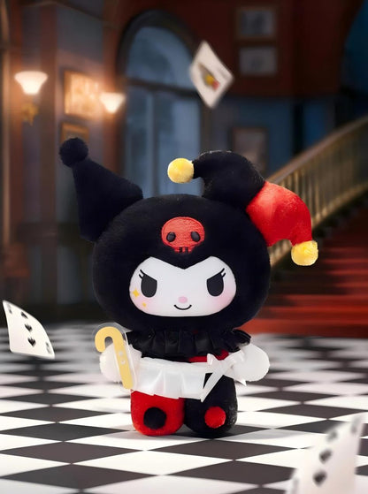 KUROMI Poker Kingdom Series Plush Pendant