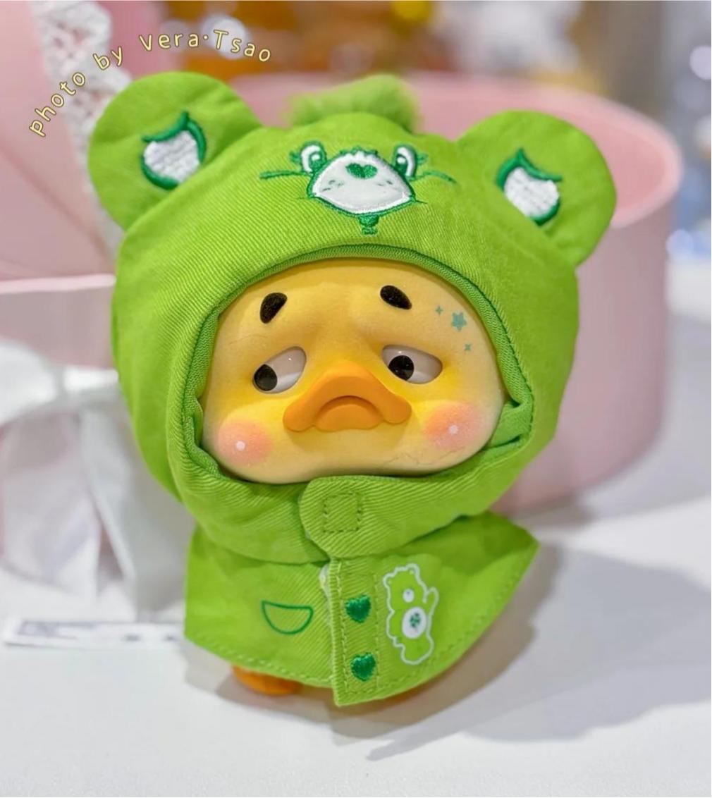 Pocket Upset - Care Bears  X UpsetDuck Neon Sweetheart Duck Plush Ketchain