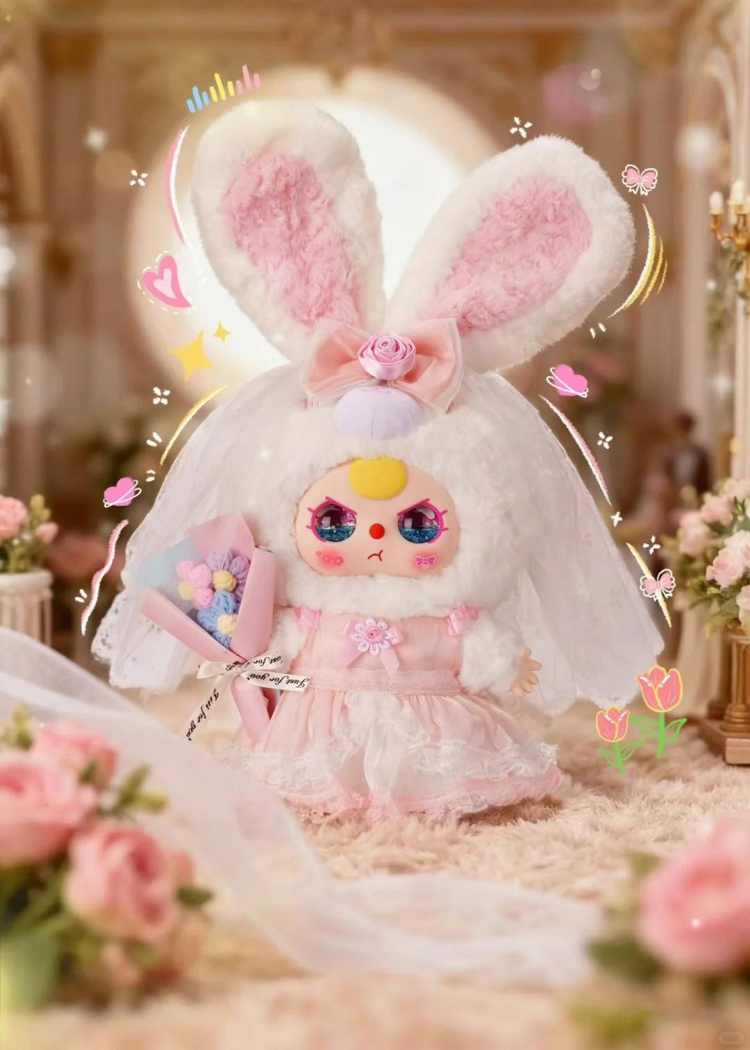 Baby Three 400% Wedding Series Plush Blind Box