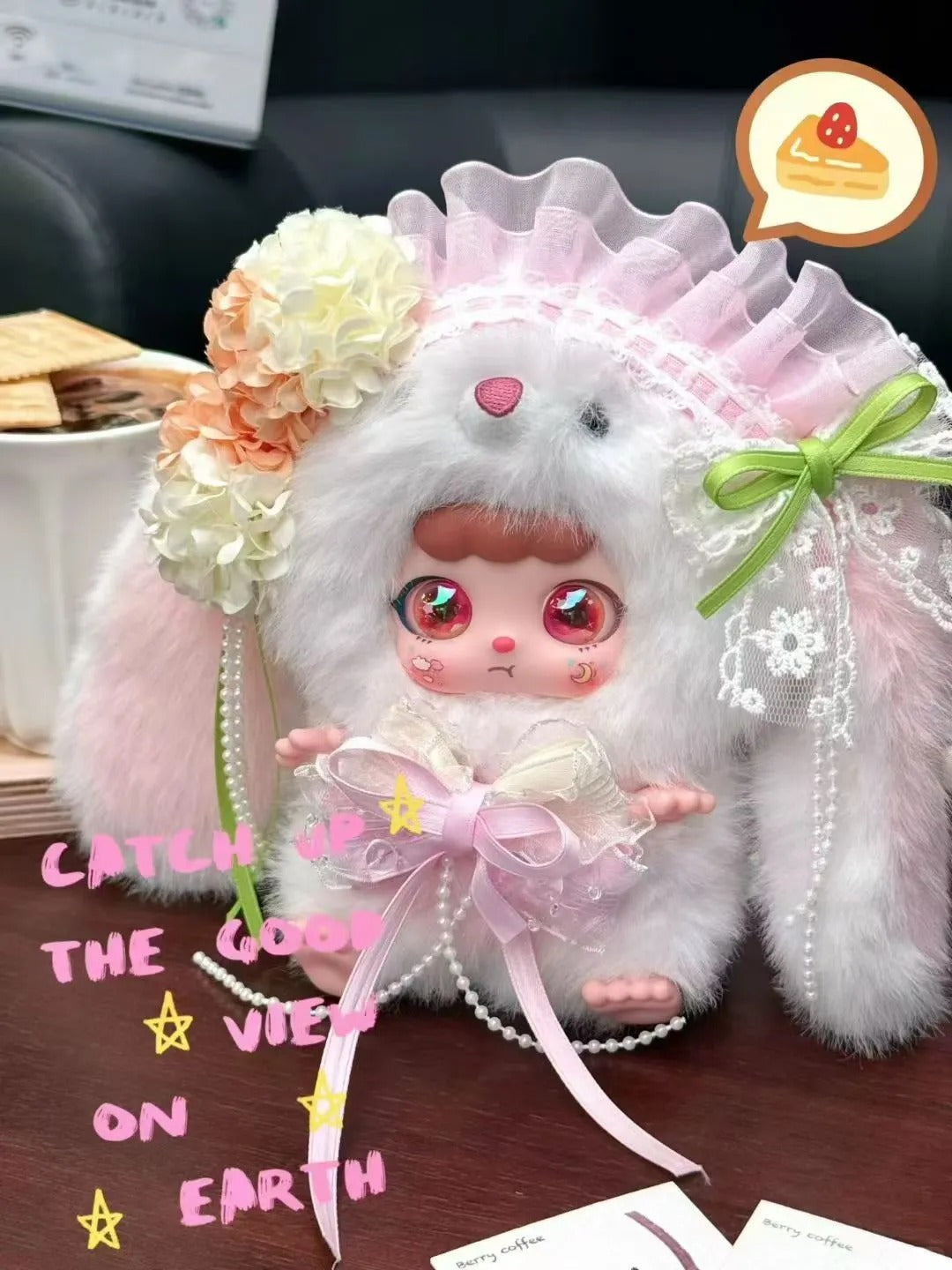 KEBIDOU-Tiny Nai Fu Bunny Bbbe Plush Serise