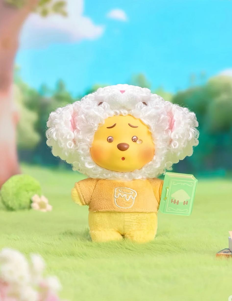 winnie the Pooh Animal Storybook Series Vinyl Plush