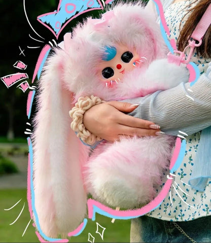 Q-Baby three Hug Baby - Plush Backpack