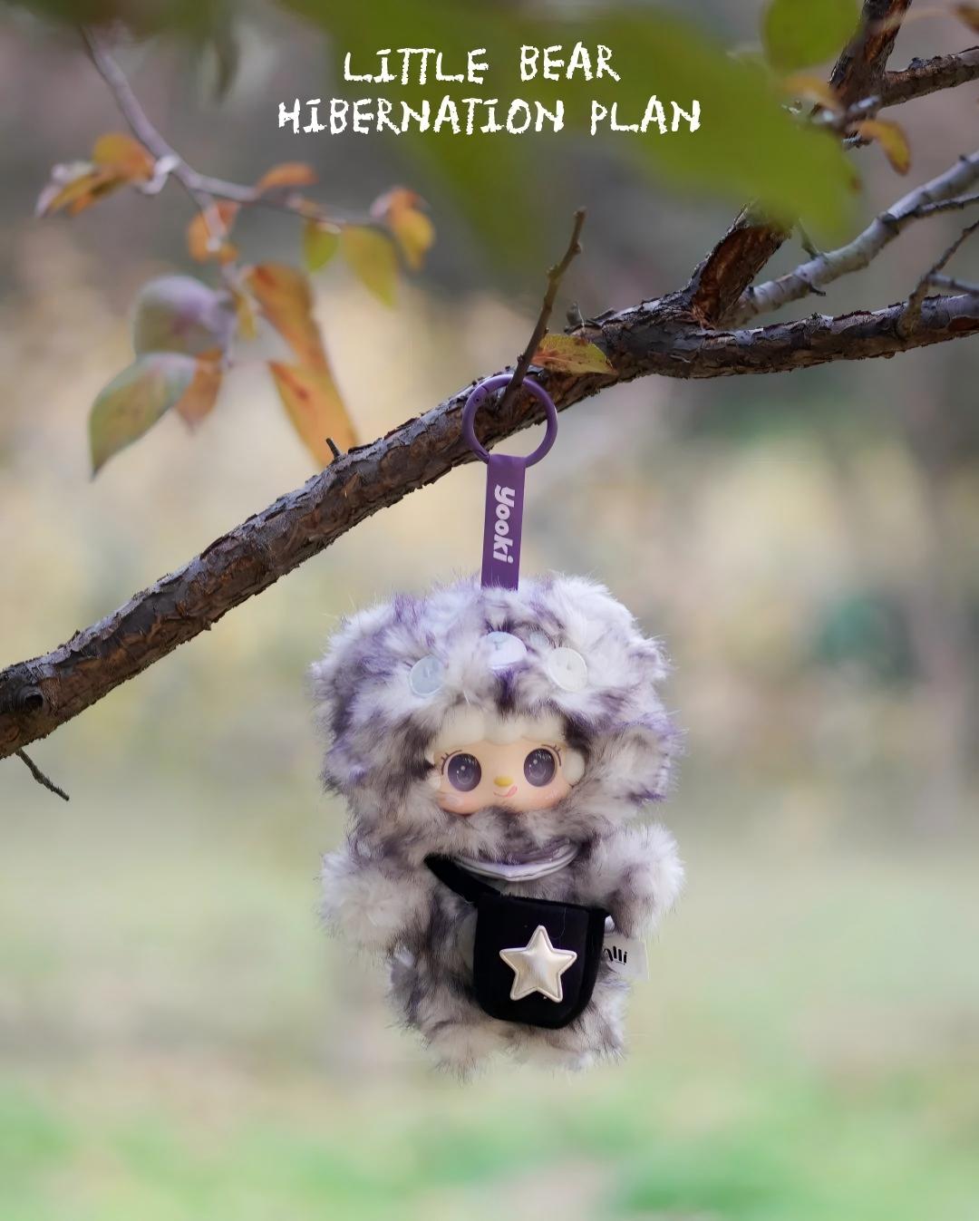 Yooki plush -Little Bear Hibernation Plan