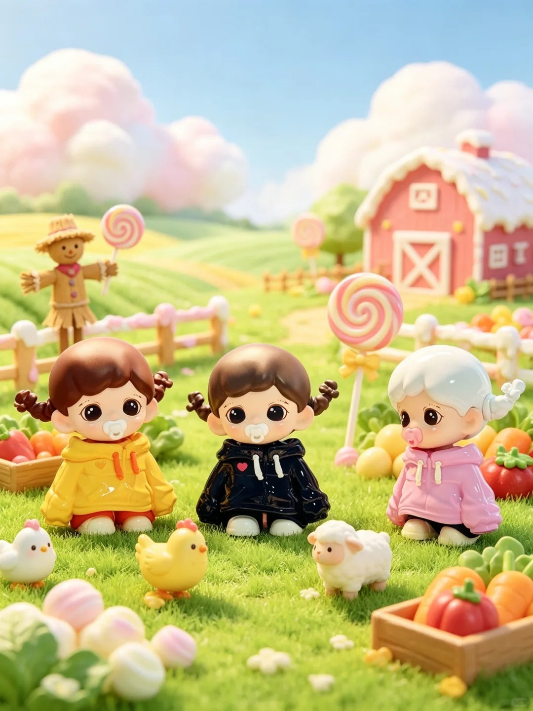 ZORAA Candy  Playtime Mini Serise Figures