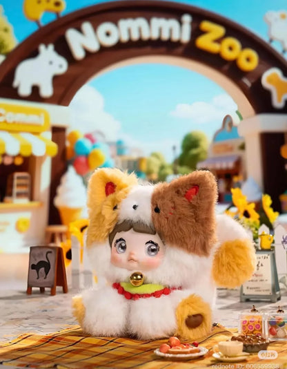 Nommi Sitting Zoo Plush Serise