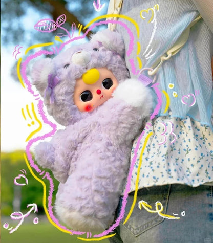 Q-Baby three Hug Baby - Plush Backpack