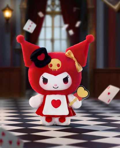 KUROMI Poker Kingdom Series Plush Pendant