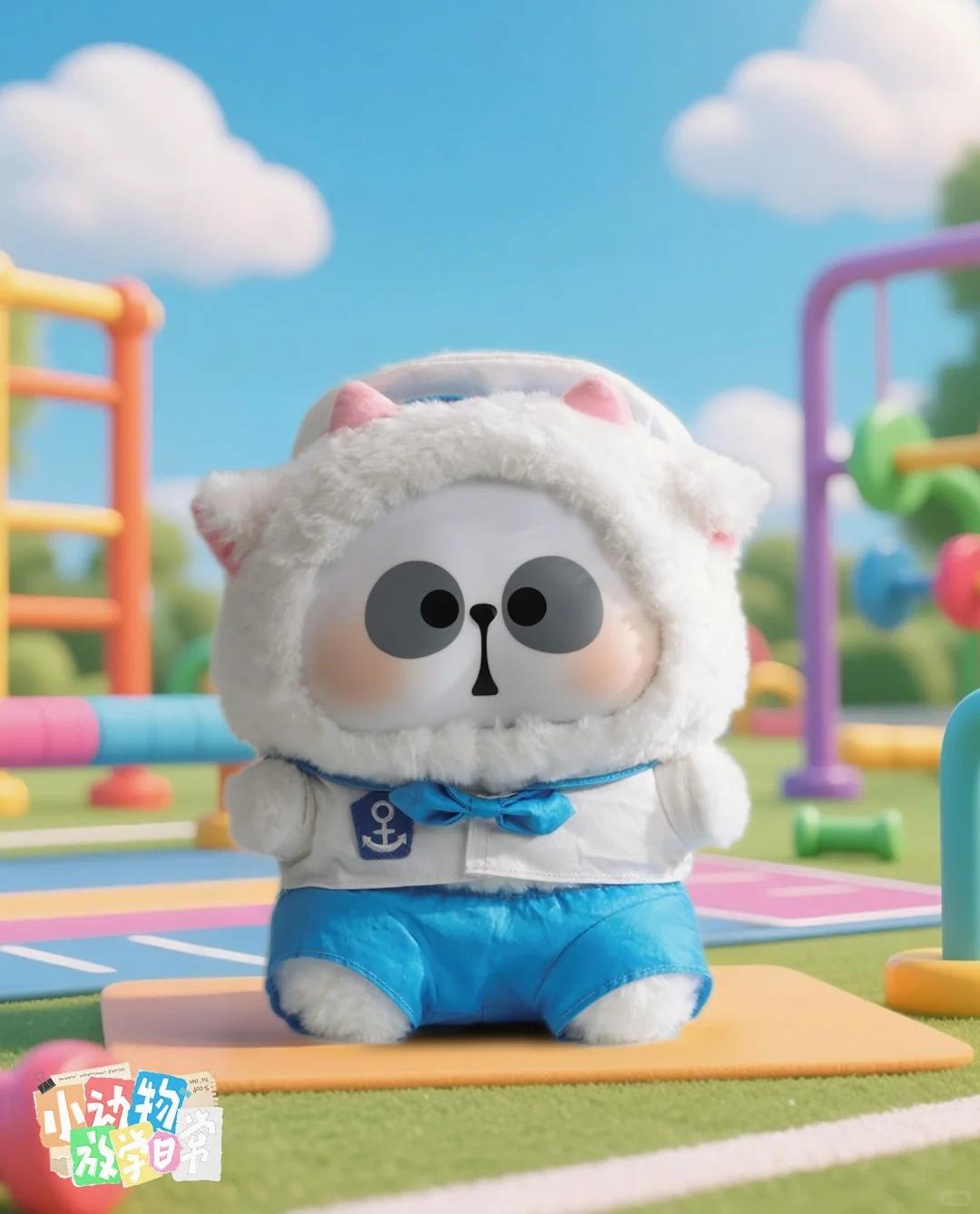 MR.PA - Animals' After-School Diaries Series Plush Blind Box - 400%