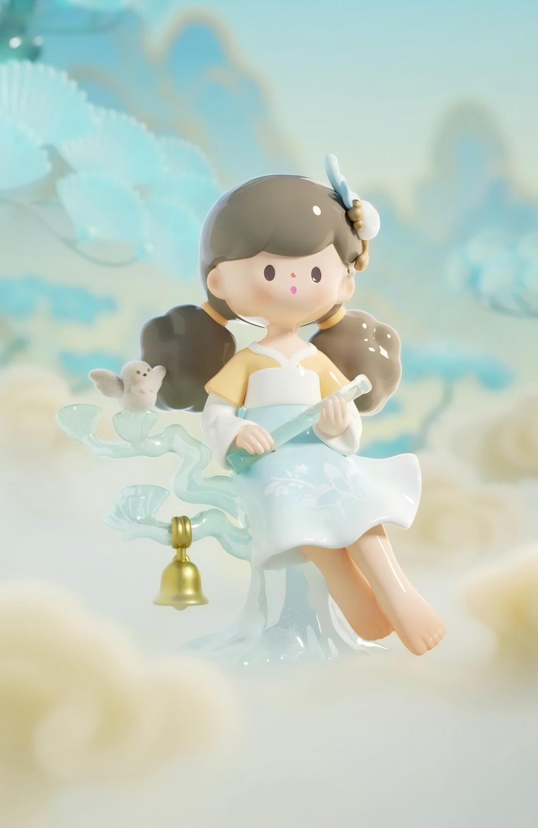 SuzhouSilk Museum X Molinta-Dream Vault Series Figures Blind Box