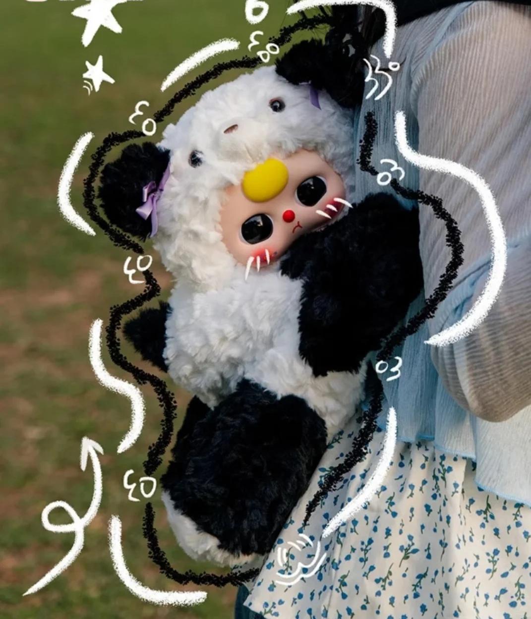 Q-Baby three Hug Baby - Plush Backpack