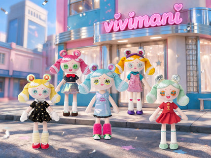 VIVIMANI Urban Girls Series Plush Figure Blind Box（pre order - Ships in 2-3 days）