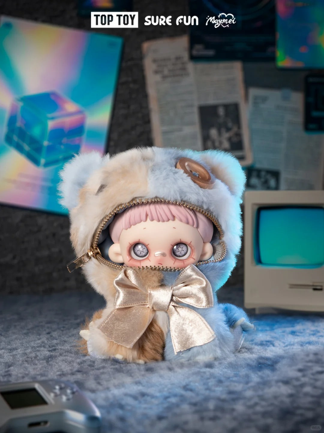MayMei Greedy Bear Series Plush Doll Blind Box