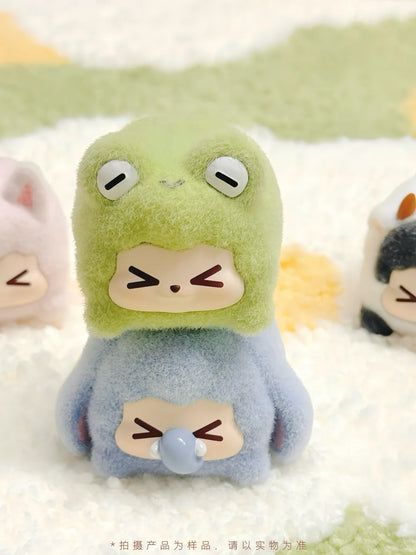 RABBIT KIKI Flocked Baby Animals Series