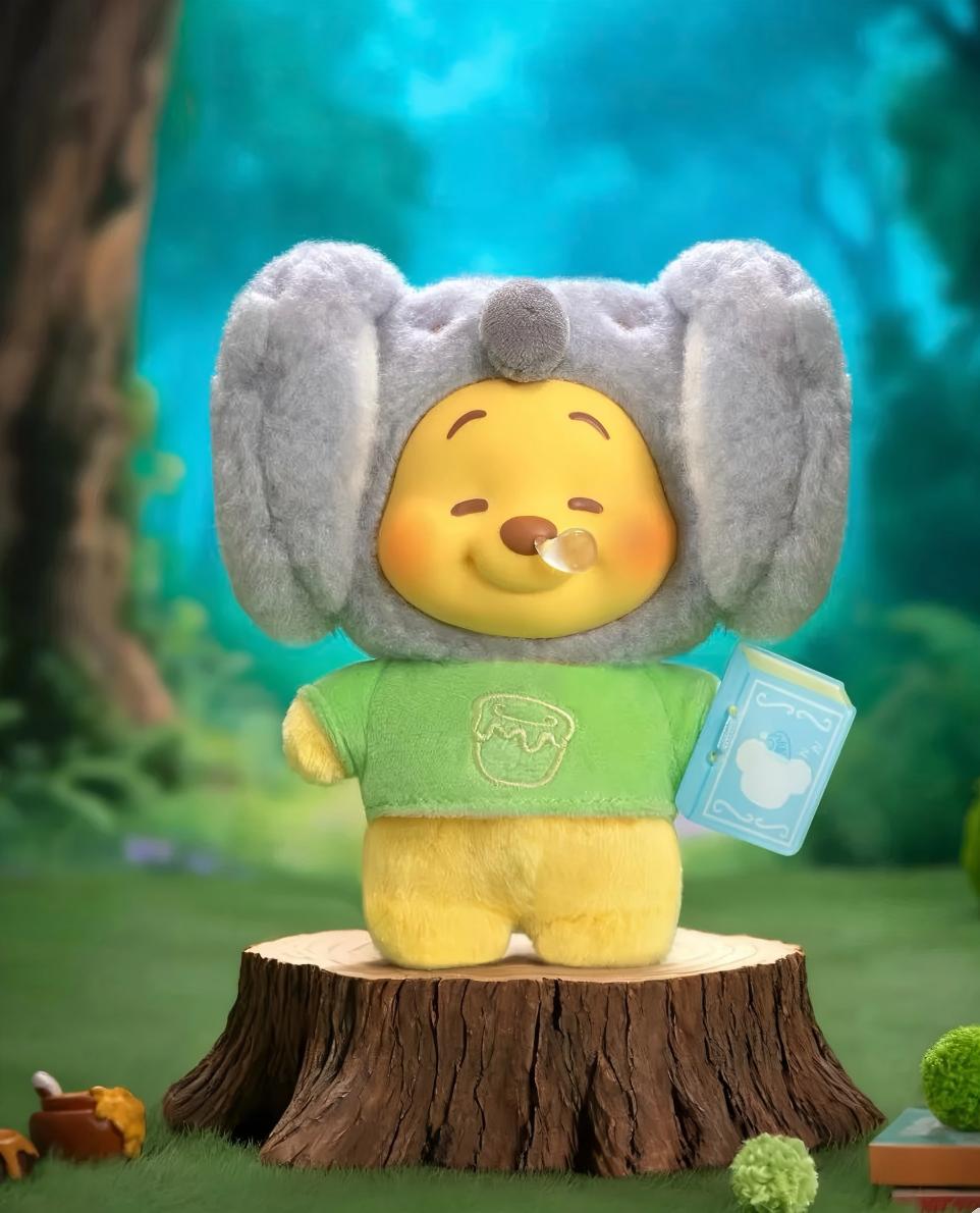 winnie the Pooh Animal Storybook Series Vinyl Plush