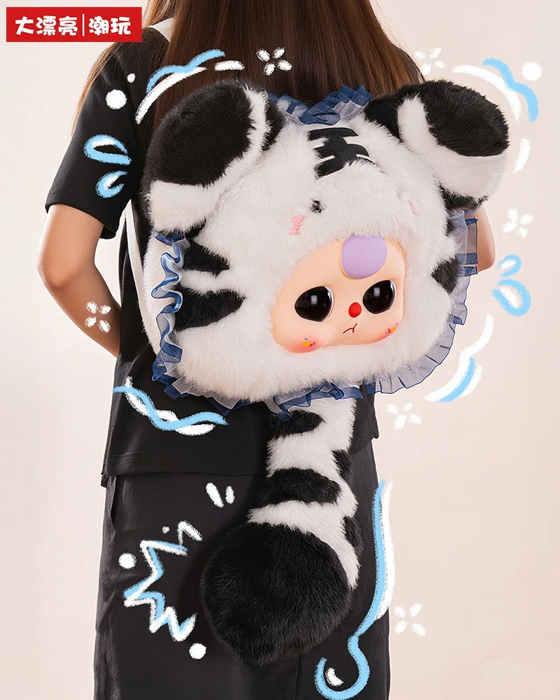 Baby Three Year Old Fairy Tale Big Head Plush Bag（Various eyes and facial expressions）